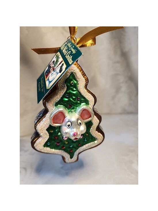 Old World Christmas Other - Old World Christmas Cookie Mouse Ornament 2001